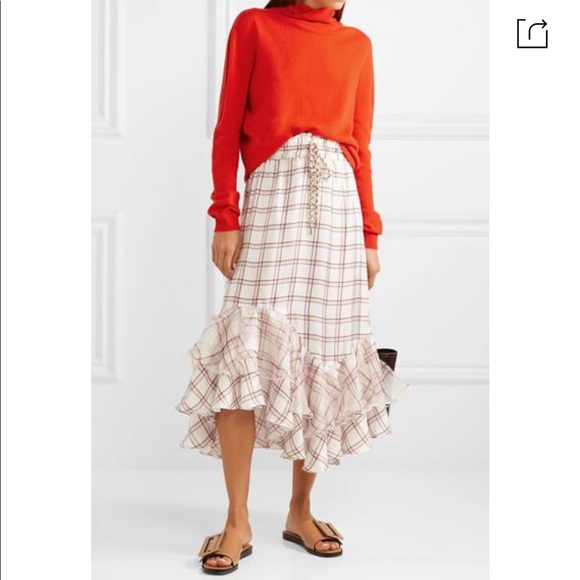 Lee Mathews Holly Ruffle Skirt - Picture 10 of 14